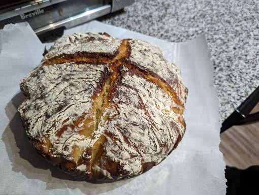 rustic sourdough loaf