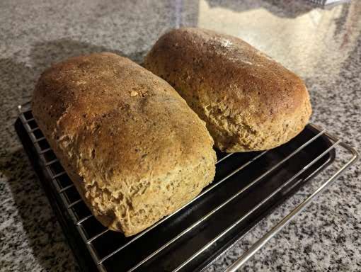 Sourdough einkorn loaves