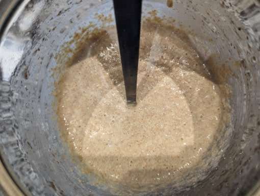 Sourdough Starter ready for feeding