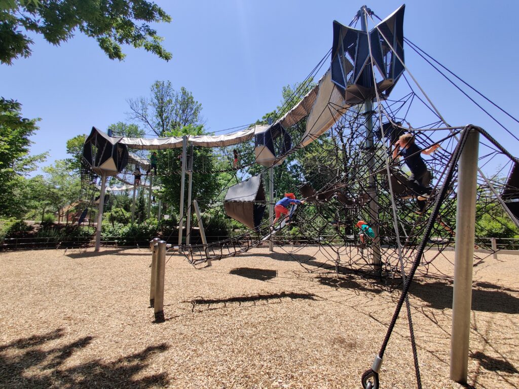 climbing play structure